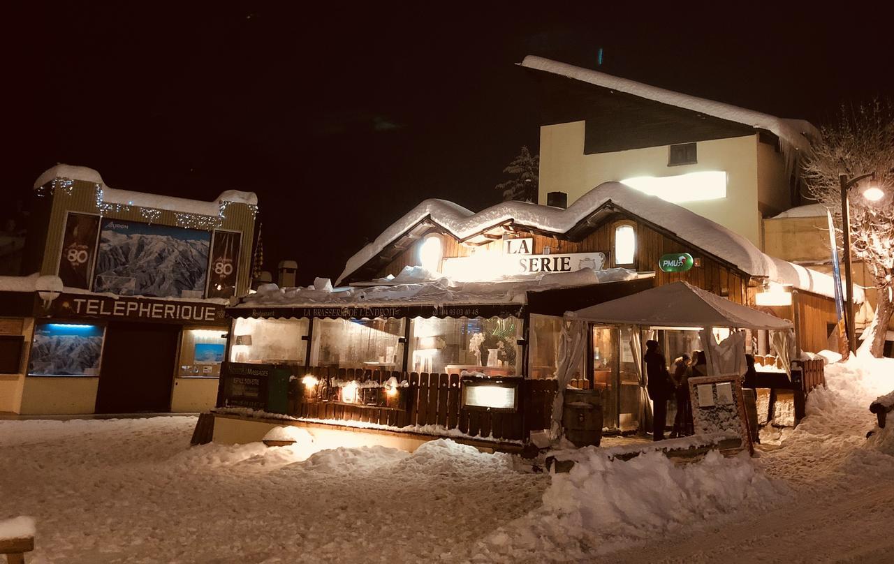 Hotel Edelweiss Auron Bagian luar foto